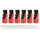 BRADY - TAGLOCK SWITCH W/HOLE CIRCT BRK LO PK6 DISYUNTOR TAGLOCK- INTERRUPTOR, 6 UDS.
