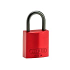 BRADY - COMPACT ALU PADLOCK 25MM SHA KD RED/6 ALUMINIUM PA