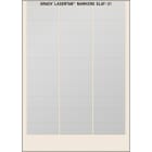 BRADY - ELAT-21-773 LASERTAB LASER PRINTABLE LABELS
