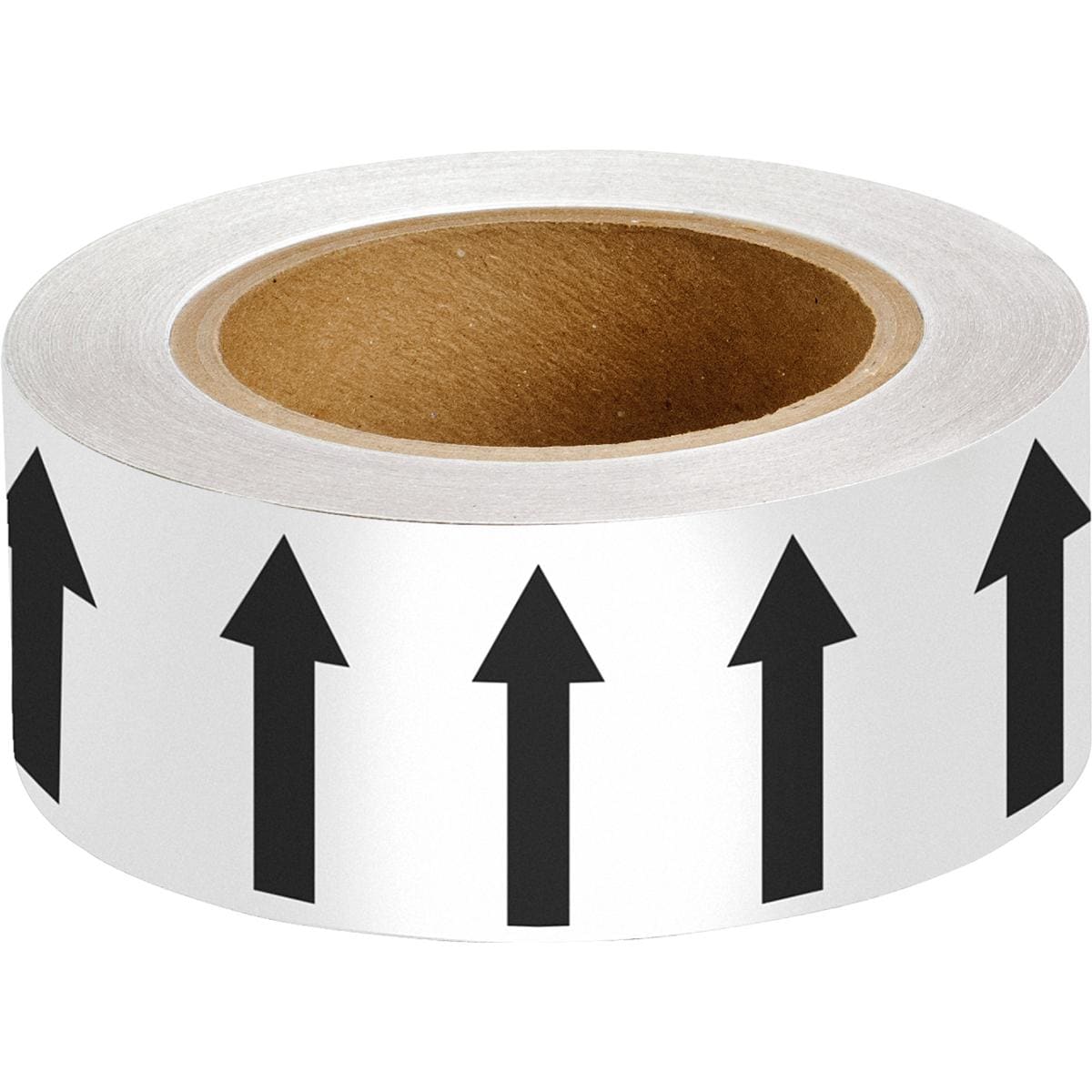 BRADY - ARROWTAPE:WH/BLACKARROW-50MMX33M DIRECTIONAL ARROW TAPE