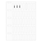 BRADY - THTRDS-16X44-7697-WT THERMAL TRANSFER PRINTABLE RI