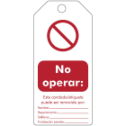BRADY - 307669 TAGOUT: REWRITABLE WARNING TAGS