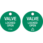BRADY - PROC-GB-PT 046-50 VALVE LOCKED OPEN TAG