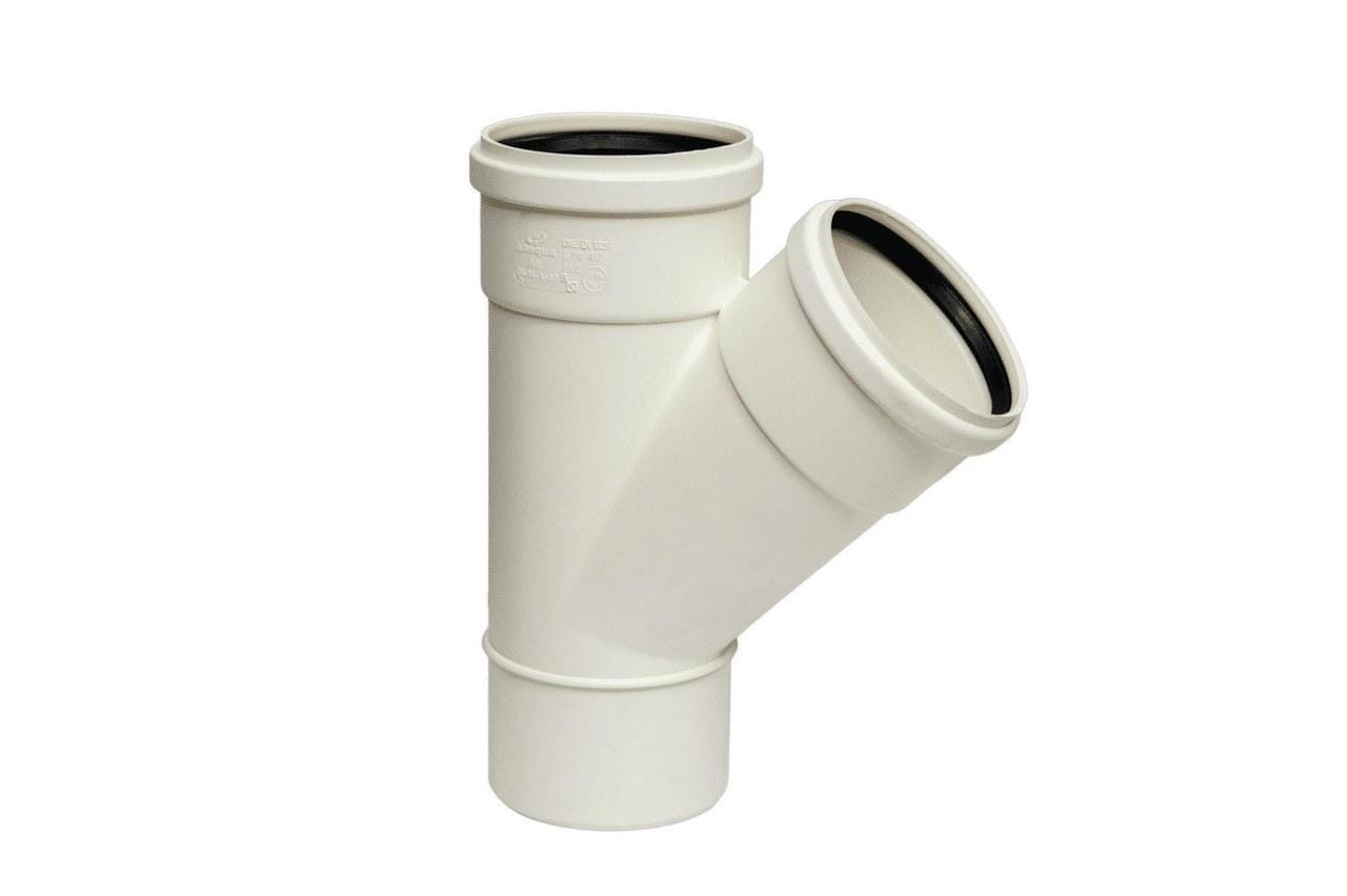 ADEQUA - Injerto simple macho - hembra 45° BP-14-K-AR diámetro 75