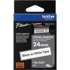 BROTHER - CINTA LAM. SUPERADHESIVA 24MM NG/BL