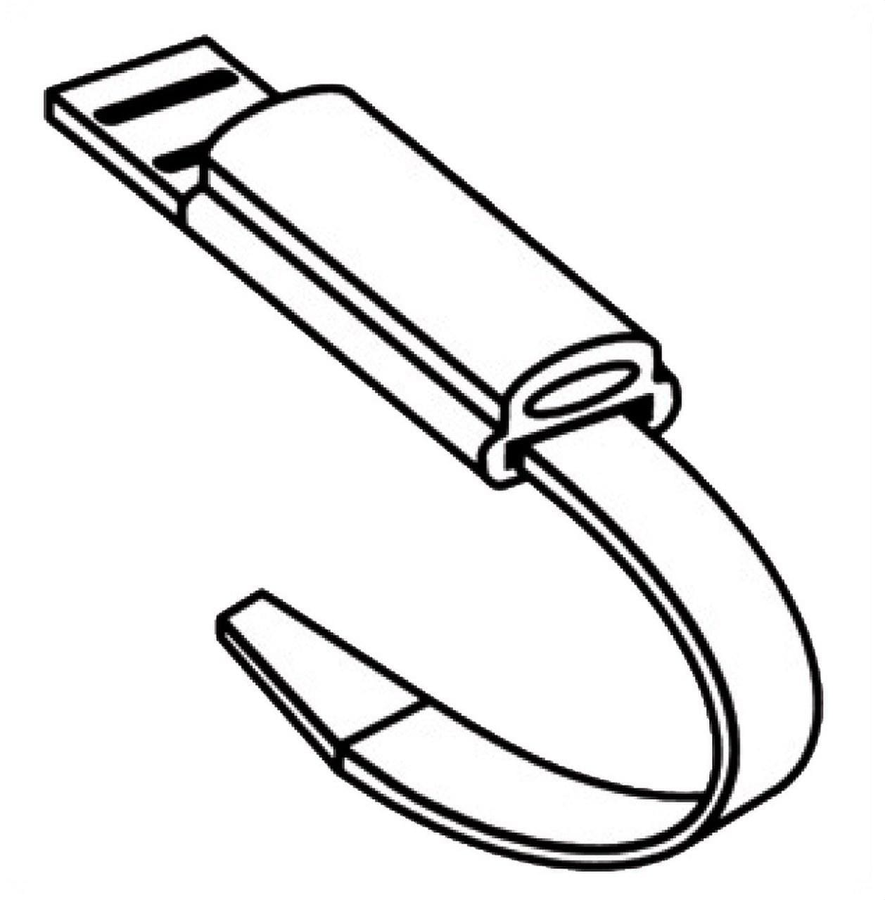 INTERFLEX - Brida aluminio 50mm con manguito 30mm (200u)