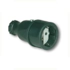 PCE - Prolongador schuko TAURUS goma 16A 2 polos protección
