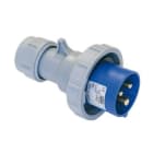 INTERFLEX - Clavija estanca 16A 3P 400V 6h rojo