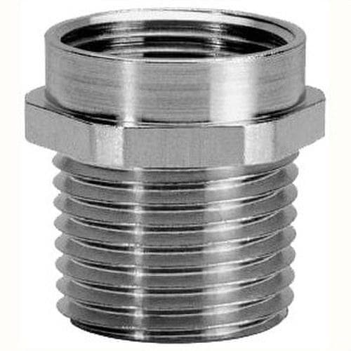 INTERFLEX - Adaptador Pg13 A 3/4" NPT latón niquelado