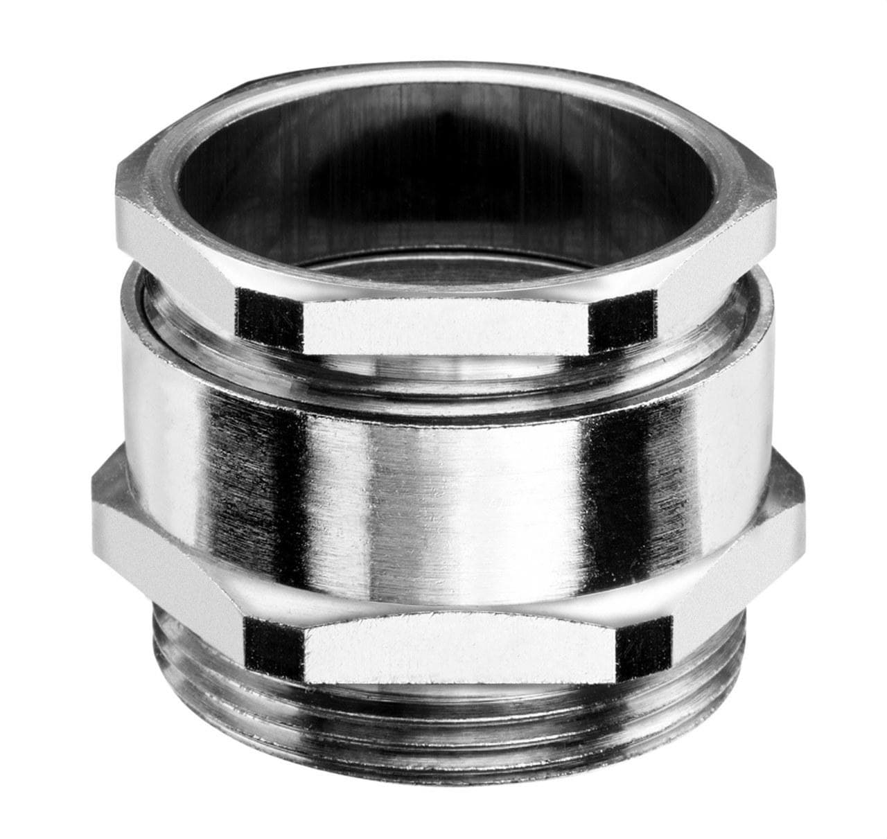 INTERFLEX - PRENSAESTOPAS "EXADIN" M12 LATON NIQUELADO