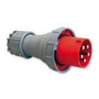 INTERFLEX - Clavija estanca 3A 3P 400V 6h rojo