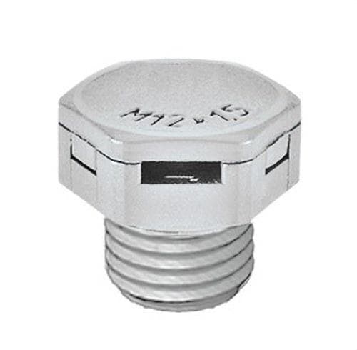INTERFLEX - Tapón antihumedad cabeza hexagonal M12 LR 6mm gris