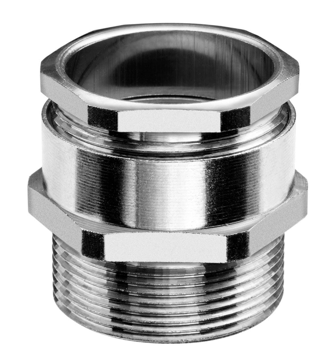 INTERFLEX - Prensaestopas exadin Pg16 rosca larga 15mm níquel