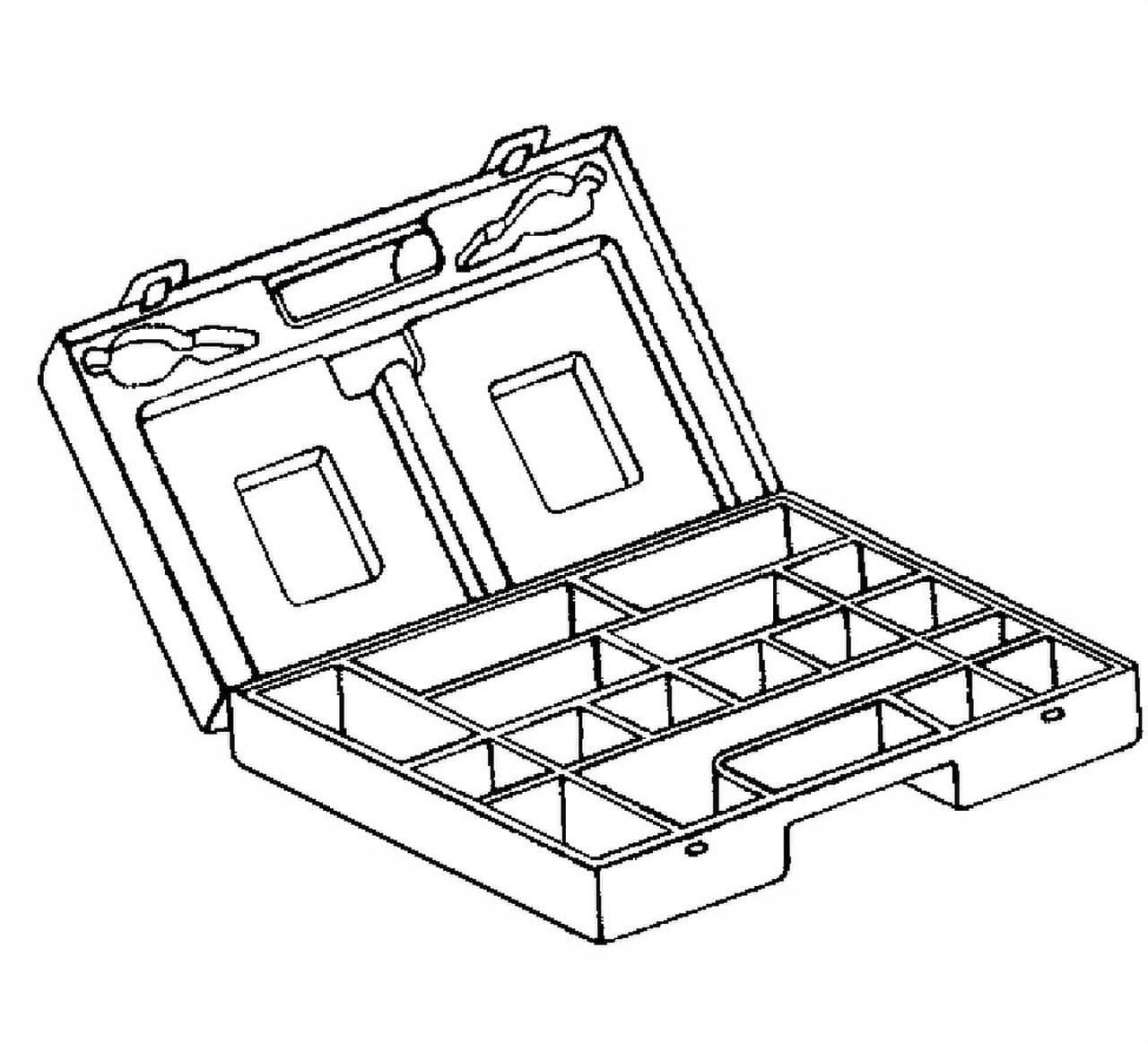 INTERFLEX - Caja TRASP útiles Grafoplast