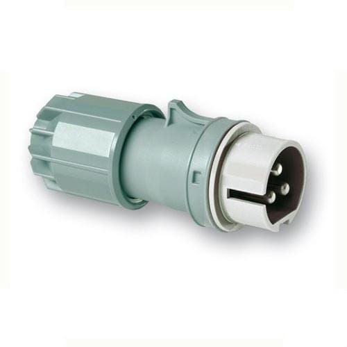 INTERFLEX - Clavija baja tensión protección TWIST 16A 2P 24V violeta