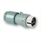 INTERFLEX - Clavija baja tensión protección TWIST 16A 2P 24V violeta
