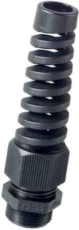 INTERFLEX - Prensaestopas cap-top 1000 M40x1,5mm poliamida negro