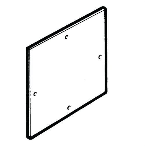 INTERFLEX - Placa montaje con inserto+tornillo para caja S7