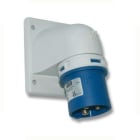 INTERFLEX - CLAVIJA EMP. EN ANGULO "TURBO TWIST" PCE 32A 3P+N+T  6H IP44
