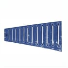 INTERFLEX - Juego llaves estrella acodado 2 bocas 6x7-20x22 (8u)