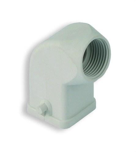 INTERFLEX - Cubierta rosca Pg11 ángulo gris