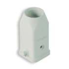 INTERFLEX - Cubierta rosca M20 recta gris