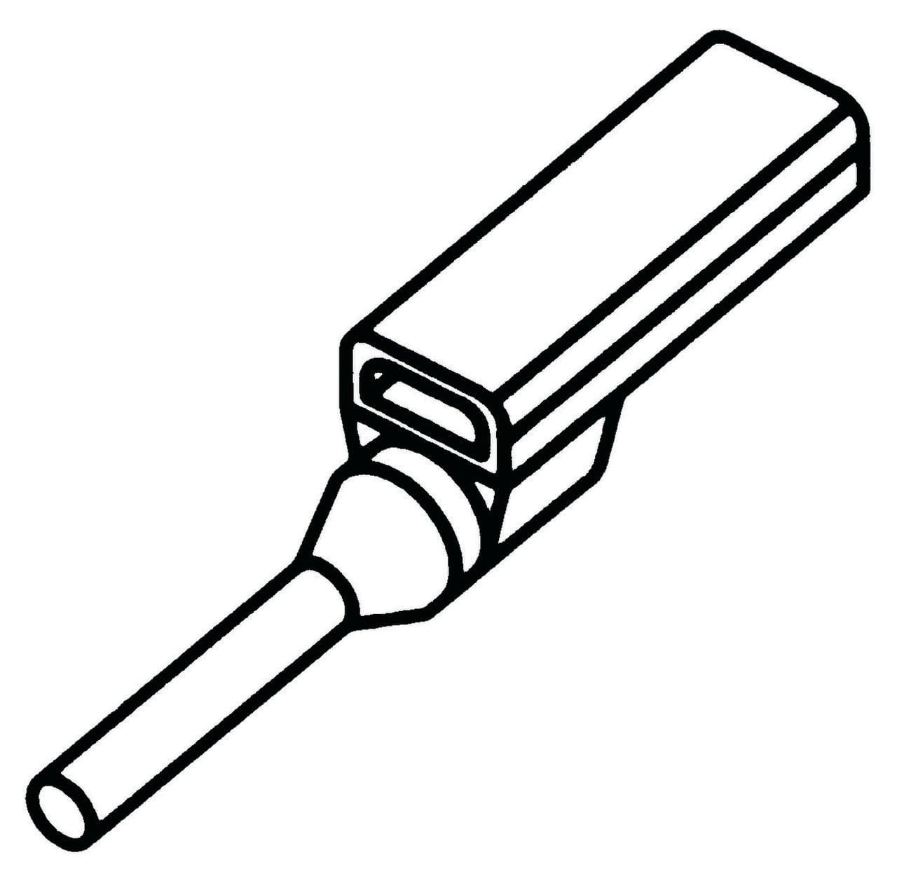 INTERFLEX - Puntera SPARK 0,50mm² longitud 10 Grafoplast (200u)