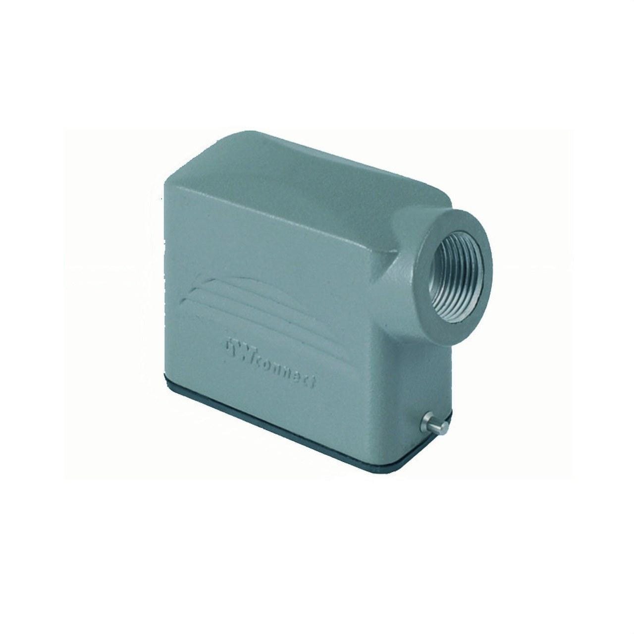 INTERFLEX - Cubierta salida lateral con 2 pivotes M20 10A