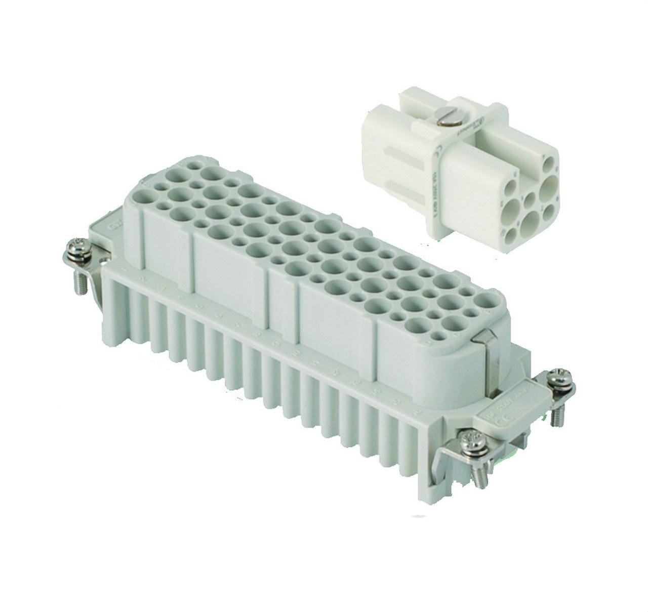 INTERFLEX - Bloque contacto S-D soporte para contactor hembra 15 polos