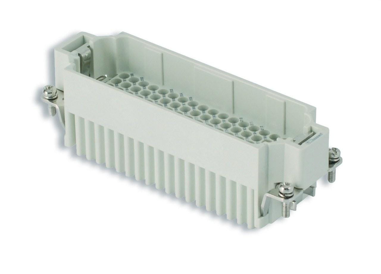 INTERFLEX - Bloque contacto S-DD soporte para contactor macho 42 polos