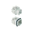 INTERFLEX - Bloque contacto S-A base 4 polos 3A gris