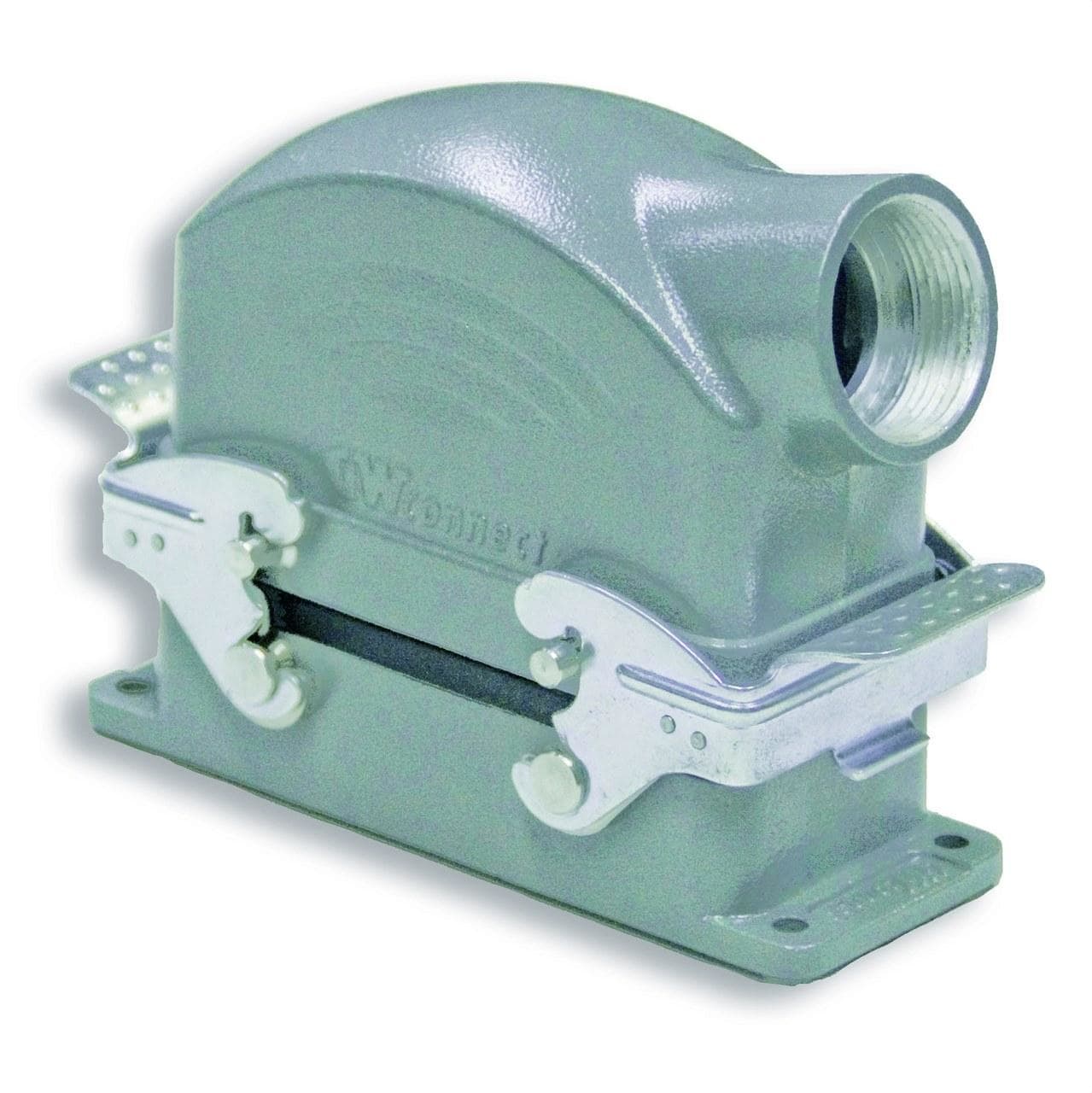 INTERFLEX - Conector S-E empotrar salida lateral rosca Pg24 polos