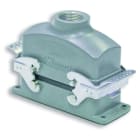 INTERFLEX - Conector S-E empotrar salida vertical roscada métrica 24 polos