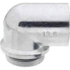 INTERFLEX - Codo 90 GDS RC Pg11 metálico ligera níquel