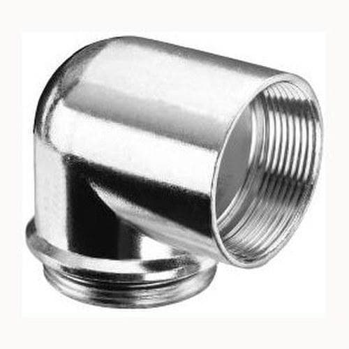INTERFLEX - Codo 90 GDS RC Pg29 metálico ligera níquel