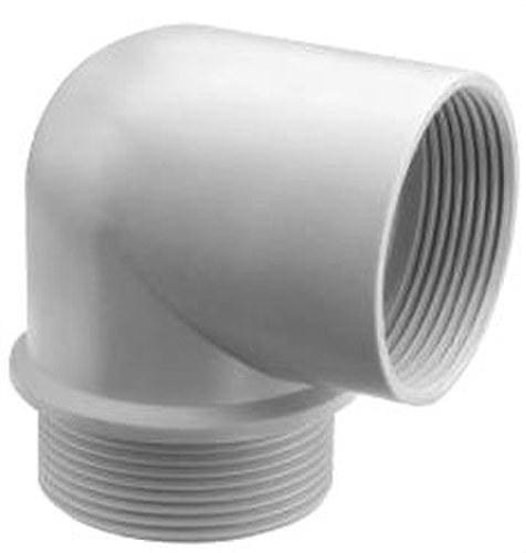 INTERFLEX - Codo 90 GDS Pg16 nylon gris