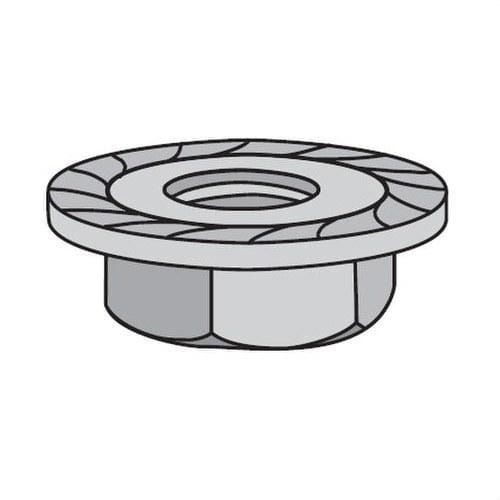 INTERFLEX - TUERCA ARANDELA M8 GALVANIZADO CALIENTE