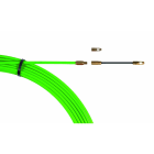 INTERFLEX - Sondaflex cable acero diámetro 4 rosca M5 verde 15m