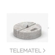 APLICACIONES TECNOLOGICAS - ZÓCALO HORMIGÓN ROSCA M16, 16 KG Y Ø350MM