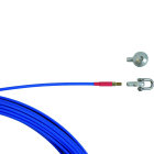 INTERFLEX - Sondaflex fleje acero diámetro 10 rosca M10 azul 100m