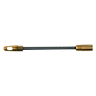 INTERFLEX - Cabezal latón diámetro 7 con ojete guía FLEX+casquillo M5