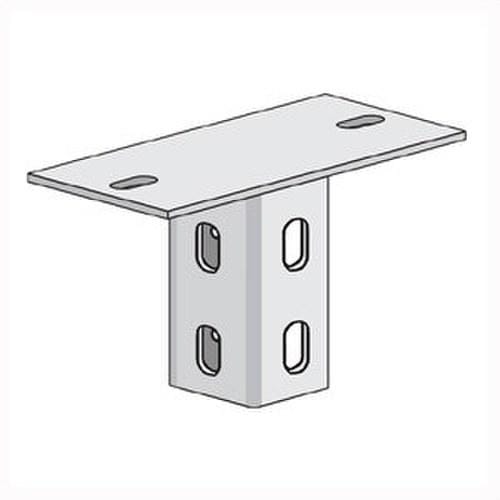 INTERFLEX - Cabezal para perfil C41 500mm galvanizado caliente