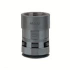 INTERFLEX - Racor rosca hembra NYLOFIX-PLUS DN12 Pg11 poliamida gris