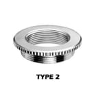 INTERFLEX - Reducción rosca macho M40/hembra M32 latón niquelado