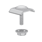 INTERFLEX - Conjunto fijación soporte VIAFIL inoxidable AISI 304