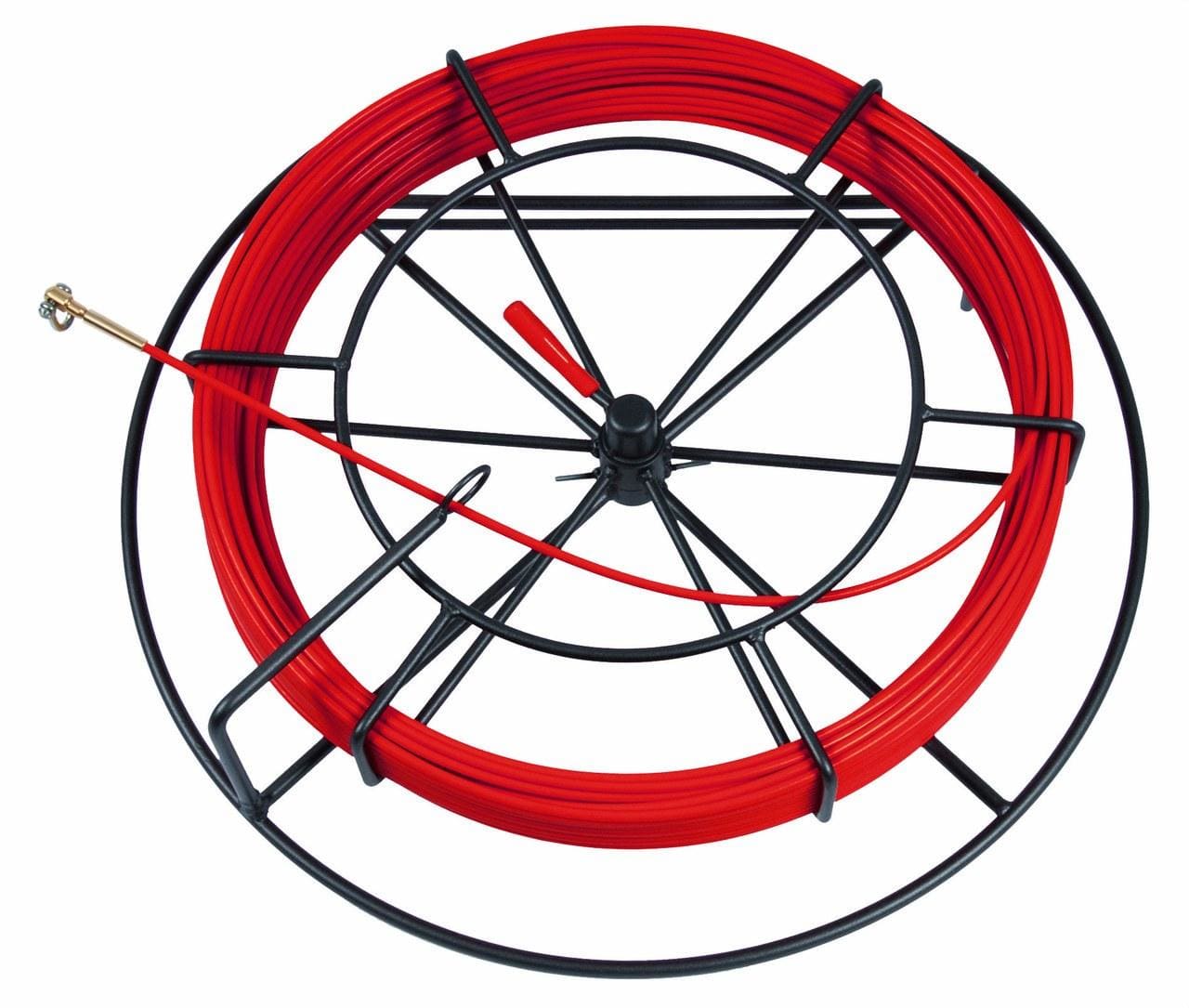 INTERFLEX - Sondaflex fibra de vidrio diámetro 6 30m+carro PH520