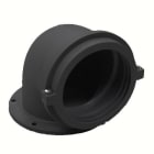 INTERFLEX - Codo 90 GTC poliamida DN70 IP66/68 negro