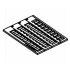 INTERFLEX - Etiqueta borne WEIDMULLER WDK/WDUSAK 6mm (960u)