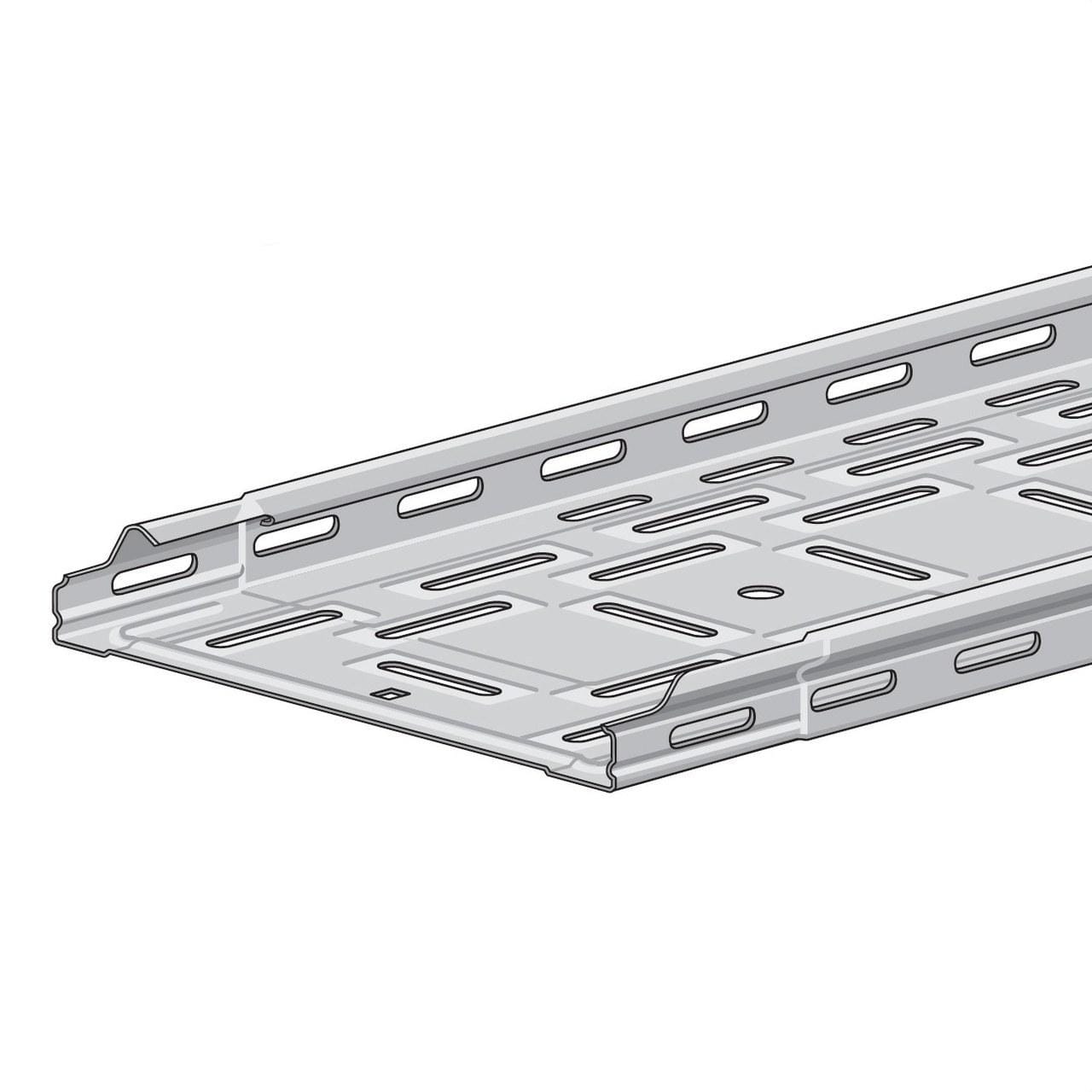 INTERFLEX - Bandeja perforada sendzimir 35x100
