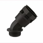 INTERFLEX - Racor 45° poliamida LTC-Pg DN29 Pg29 negro